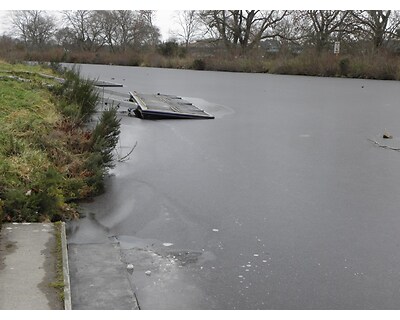 thumbnail Caledonian Canal Frozen on 2nd January 2011