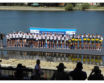 thumbnail Samsung World Rowing Cup and Australian Rowing Champingships March 2013