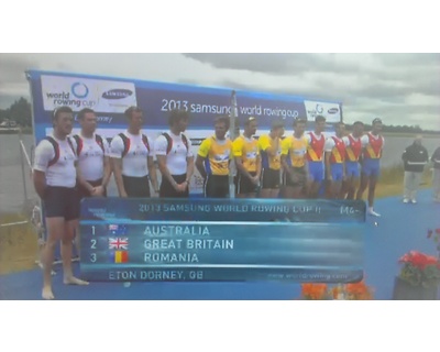 thumbnail Samsung World Rowing Cup at Eton Dorney from 21st to 23rd June 2013