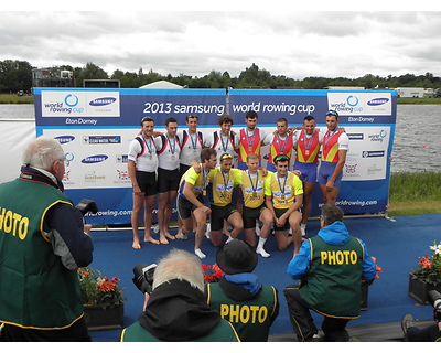 thumbnail Samsung World Rowing Cup at Eton Dorney from 21st to 23rd June 2013