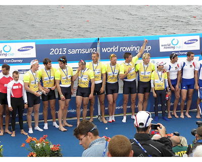 thumbnail Samsung World Rowing Cup at Eton Dorney from 21st to 23rd June 2013