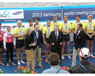 thumbnail Samsung World Rowing Cup at Eton Dorney from 21st to 23rd June 2013