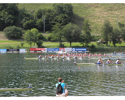 thumbnail Hot days in July 2013 at the Samsung World Rowing Cup in Lucerne