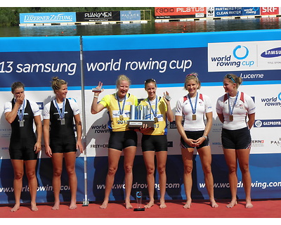 thumbnail Hot days in July 2013 at the Samsung World Rowing Cup in Lucerne