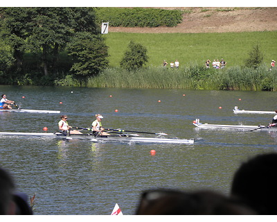 thumbnail Hot days in July 2013 at the Samsung World Rowing Cup in Lucerne