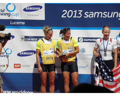 thumbnail Hot days in July 2013 at the Samsung World Rowing Cup in Lucerne