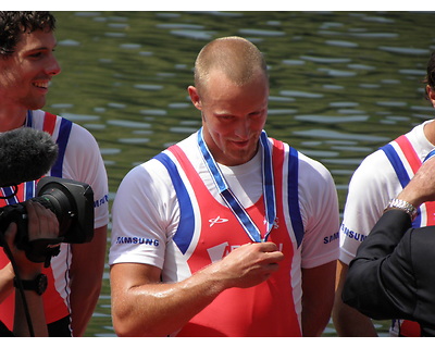 thumbnail Hot days in July 2013 at the Samsung World Rowing Cup in Lucerne