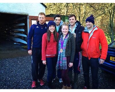 thumbnail Boat naming with GB Rowing Team Members 29th December 2013